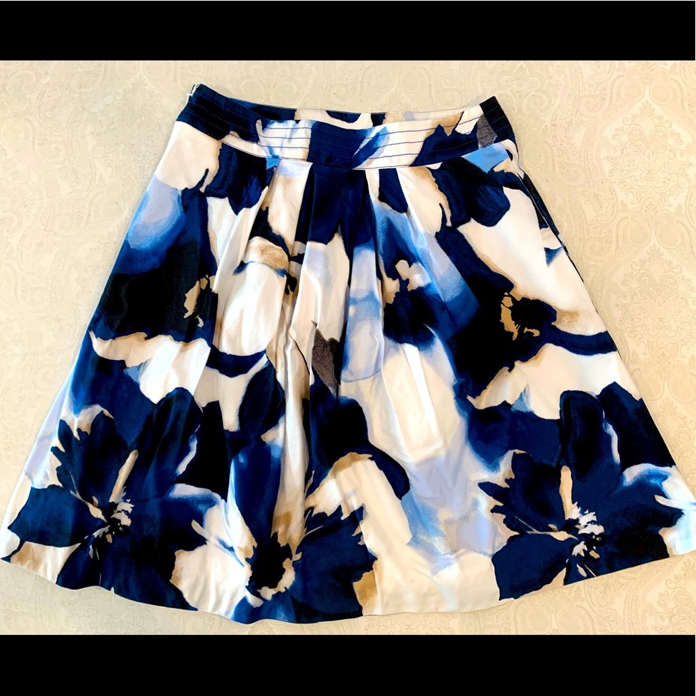 WHBM floral skirt